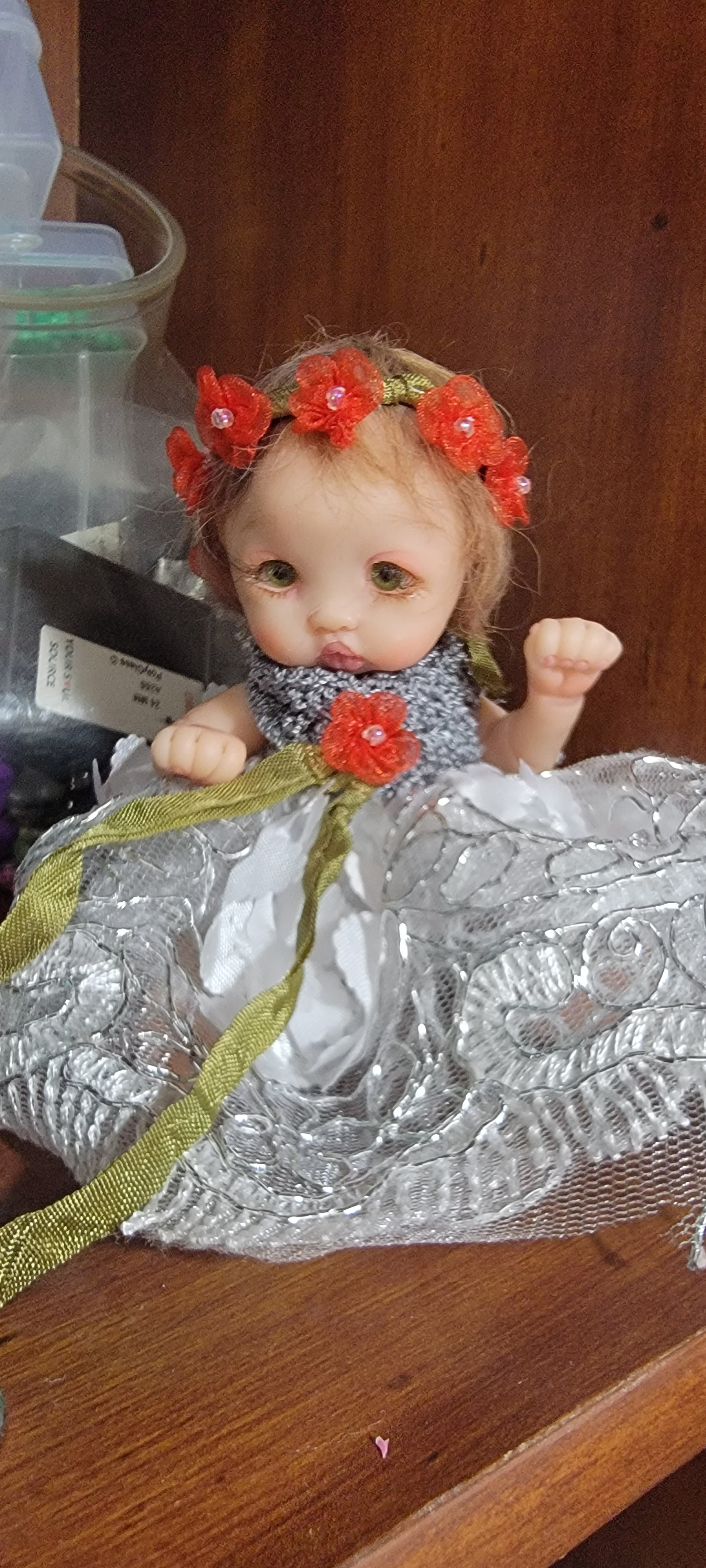 Ooak polymer clay doll